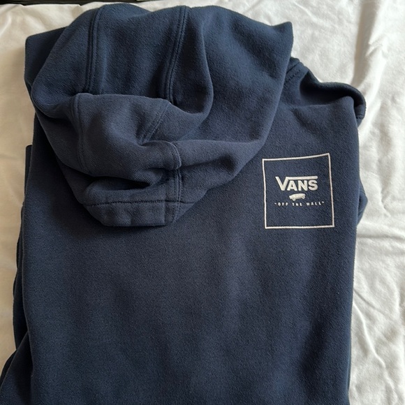 Kids Vans Hoodie - Navy - Picture 1 of 5